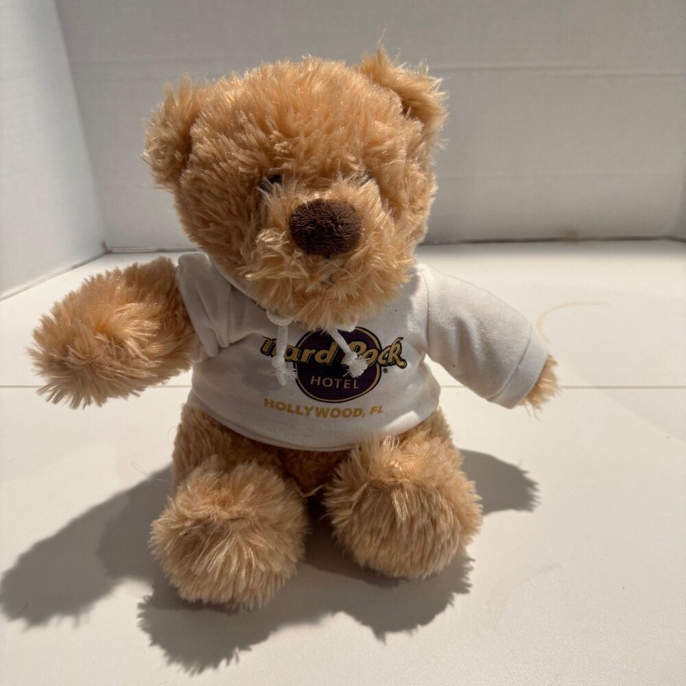Teddy Bear Hard Rock Hotel Hollywood,FL American with Hoodie